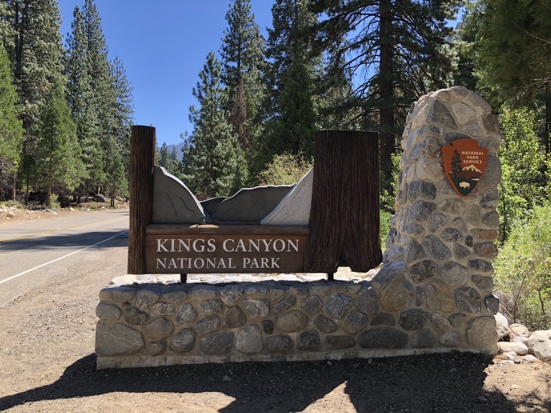 Kings Canyon Sign