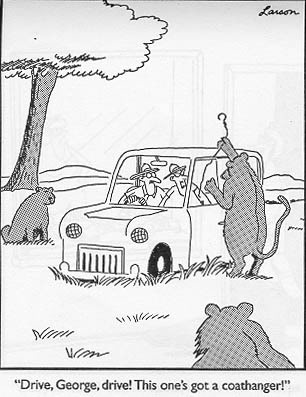 From the Far Side Copyright Gary Larson All Rights Reserved by Gary and not me.
